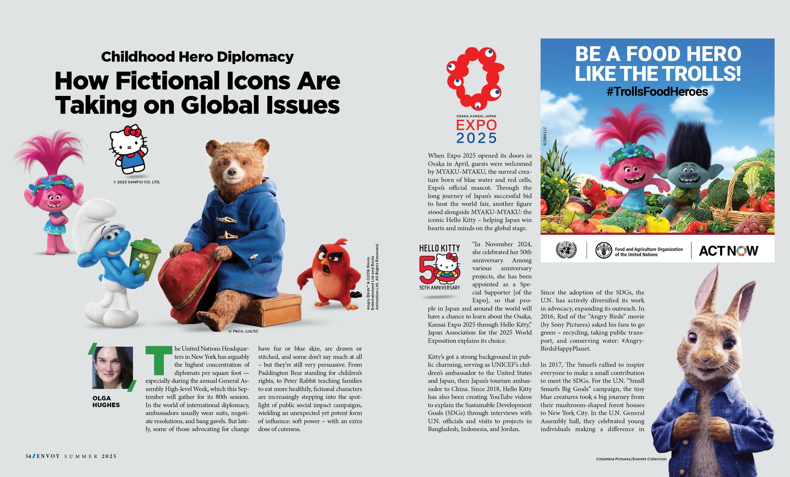 Envoy Magazine Interior Page